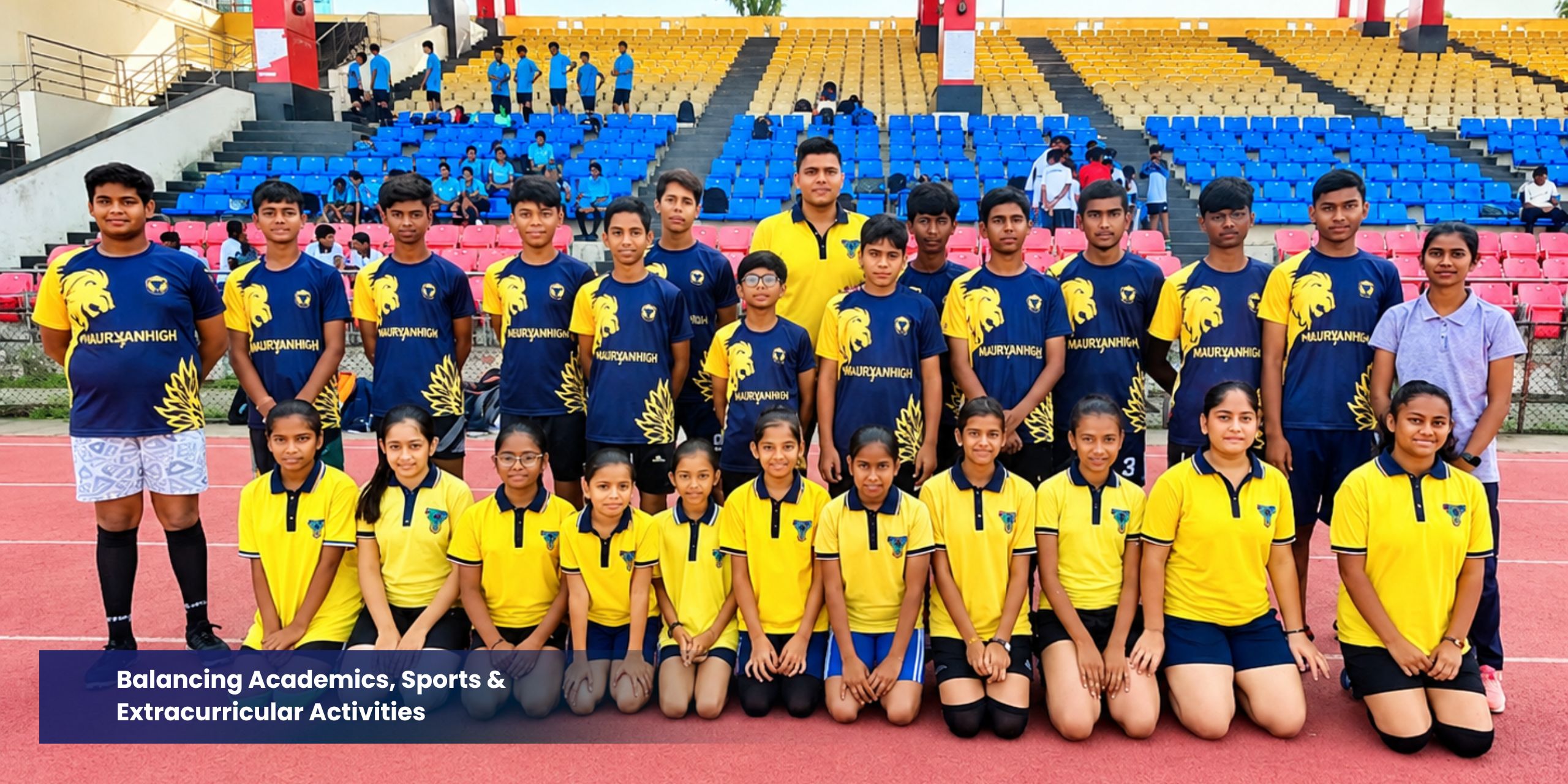 Balancing academics, sports and extracurricular activities at MauryanHigh