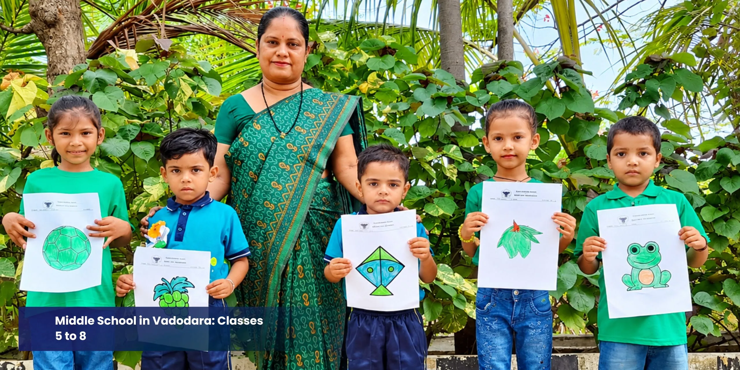 Middle school in Vadodara: Classes 5 to 8